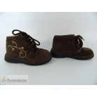 Melania velur bőrcipő 25-ös méretben