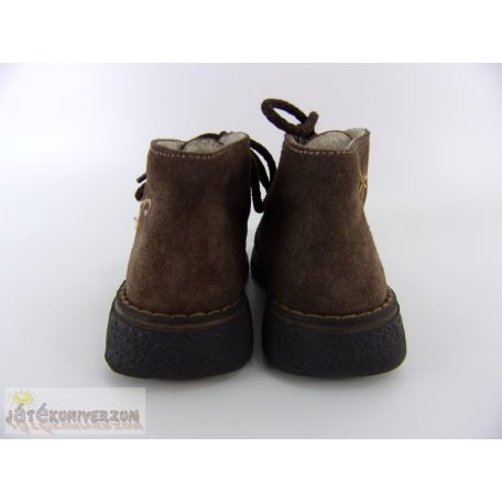 Melania velur bőrcipő 25-ös méretben