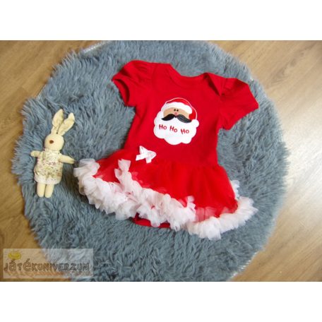 Tüll díszítésű body 6-9 hónaposoknak