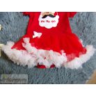 Tüll díszítésű body 6-9 hónaposoknak