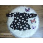 Next pöttyös kis ruha tunika 9-12 hónaposoknak