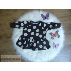 Next pöttyös kis ruha tunika 9-12 hónaposoknak