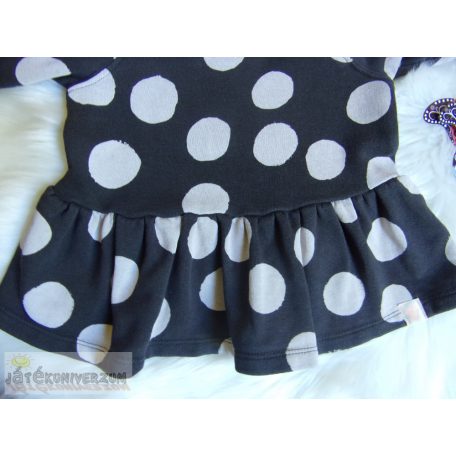 Next pöttyös kis ruha tunika 9-12 hónaposoknak