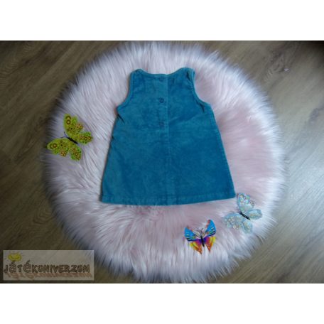 Next baby bársony kis ruha 3-6 hónaposoknak