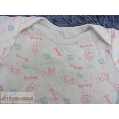 Disney Bambi mintás rövid ujjú body 6-9 hónaposoknak