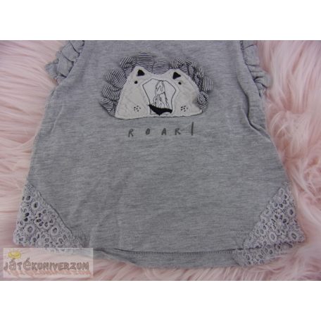 Next ujjatlan felső póló Zebus koll 6-9 hónaposoknak