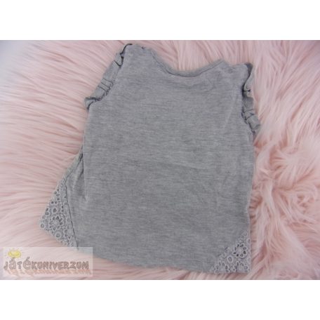 Next ujjatlan felső póló Zebus koll 6-9 hónaposoknak