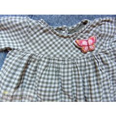 Kocka mintás ruha 9-12 hónaposoknak