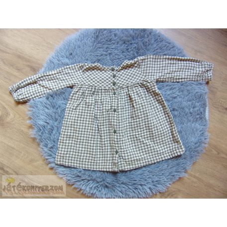 Kocka mintás ruha 9-12 hónaposoknak