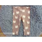 Next cica mintás leggings 9-12 hónapoaoknak