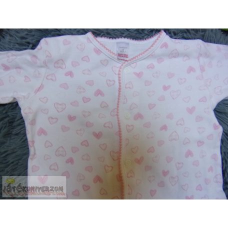 Next szívecske mintás rugdalózó 6-9 hónaposoknak