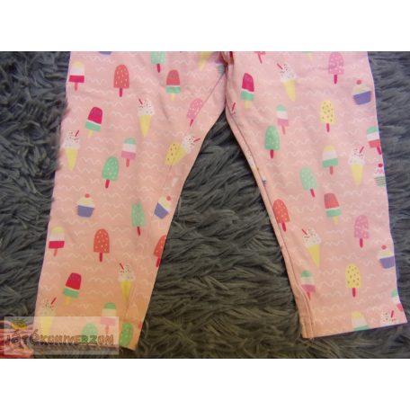F&F jégkrém mintás leggings 6-9 hónaposoknak