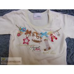 Next hosszú ujjú póló felső 3-6 hónaposoknak