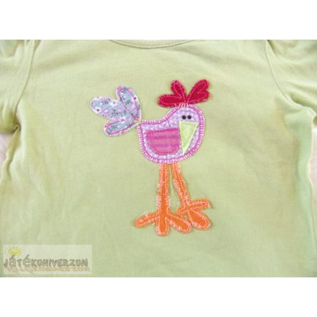 Next madárka kakas mintás felső póló 9-12 hónaposoknak