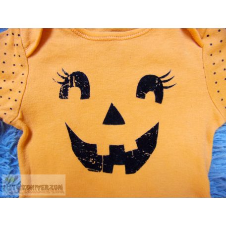 Primark halloween tök mintás body 9-12 hónaposoknak