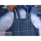 F&F tartan skót kockás ruha 10-11 éveseknek