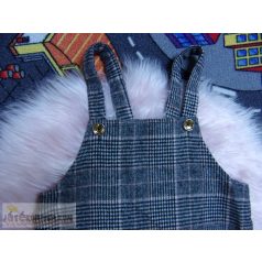 F&F tartan skót kockás ruha 10-11 éveseknek