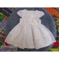 BHS fehér színű ruha 12-18 hónaposoknak