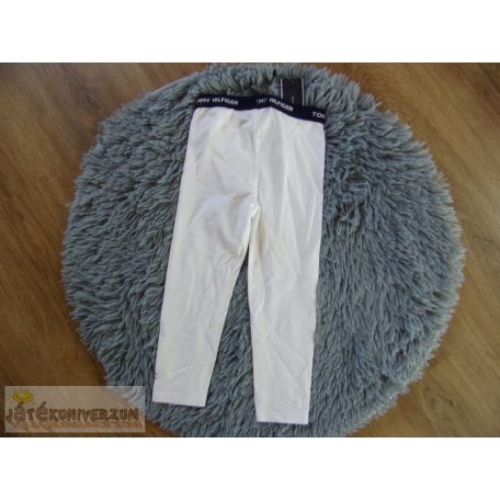 Tommy Hilfiger fehér színű leggings nadrág 2 éveseknek