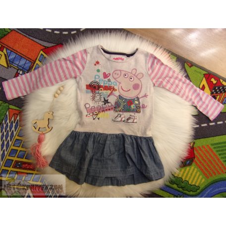 Next Peppa Pig malac tunika ruha 2-3 éveseknek (98cm)