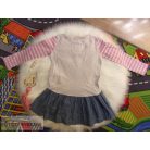 Next Peppa Pig malac tunika ruha 2-3 éveseknek (98cm)