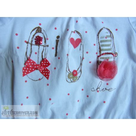 Next balerina cipő mintás felső 3-4 éveseknek