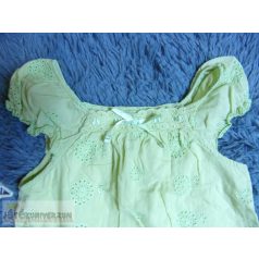 Next madeirás almazöld felső 3-4 éveseknek (104cm)