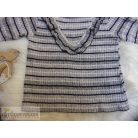Zara fodorral diszített pulóver 3-4 éveseknek (104cm)