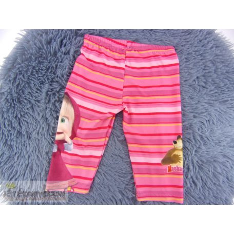 Mása és a medve capri szerű leggings nadrág 3-4 éveseknek