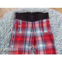 Next skót kockás leggings nadrág 4 éveseknek (104cm)