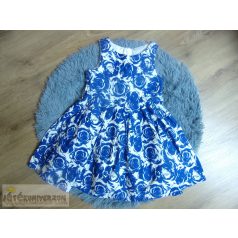 Matalan rózsa mintás ruha 4 éveseknek