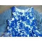 Matalan rózsa mintás ruha 4 éveseknek