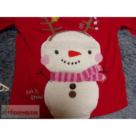 Next hóemberes felső póló Woodland koll 3-4 éveseknek (104cm)