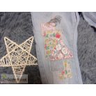 Next farmernadrág bogyós koll 3-4 éveseknek (104cm)