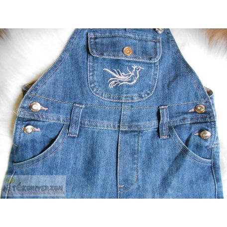 Kantáros farmernadrág 3-4 éveseknek