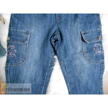 Kantáros farmernadrág 3-4 éveseknek