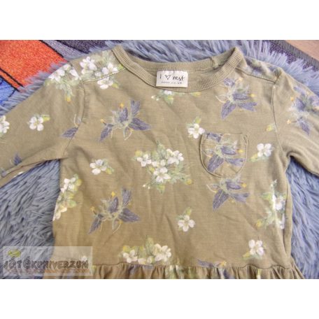 Next hosszú ujjú ruha tunika 3-4 éveseknek (104cm)