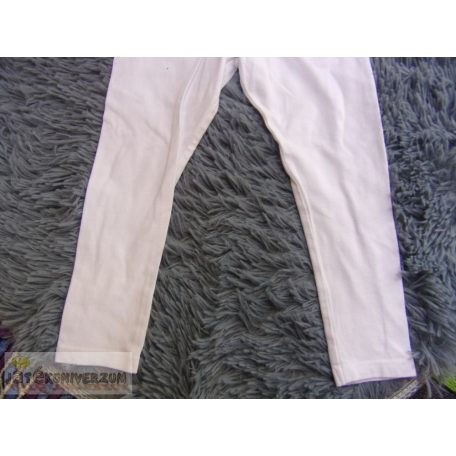 Next fehér leggings 3-4 éveseknek