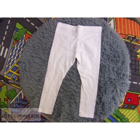 Next fehér leggings 3-4 éveseknek