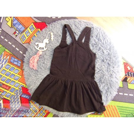 Girl2girl fekete színű pántos ruha 3-4 éveseknek