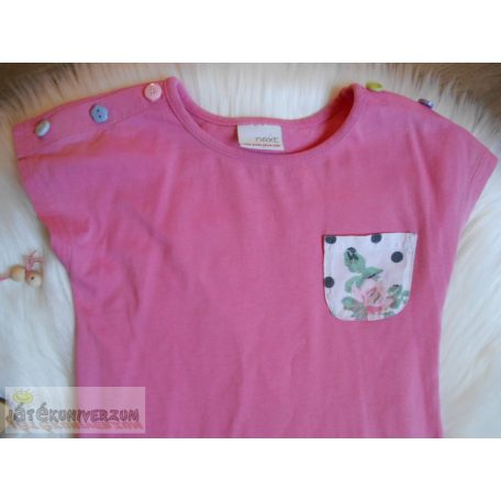 Next rara szerű ruha tunika 3-4 éveseknek (104cm)