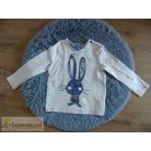 Next nyuszis póló felső Teal Bunny koll 3-4 éveseknek (104cm)