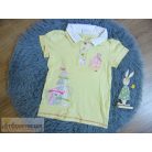 Next galléros vidámpark mintájú rövid újjú felső 5 éveseknek (110cm)