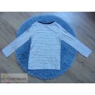 Next csíkos hosszú ujjú póló felső 5 éveseknek (110cm)
