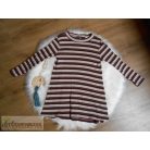 Next csíkos ruha tunika 4-5 éveseknek (110cm)