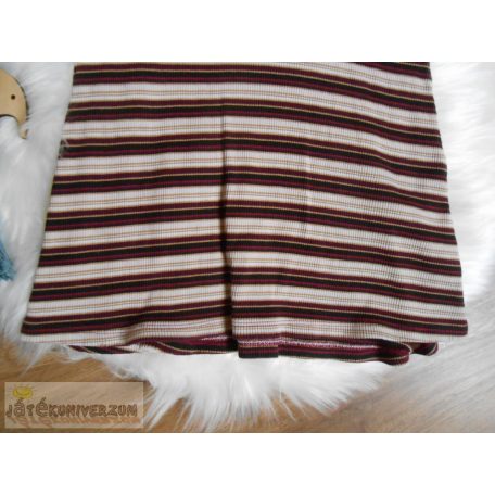 Next csíkos ruha tunika 4-5 éveseknek (110cm)