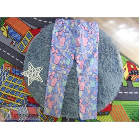 Next egér mintás farmernadrág Egeres koll 4-5 éveseknek (110cm)