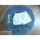 Next fehér rövidnadrág Nagyvirágos koll 4-5 éveseknek (110cm)