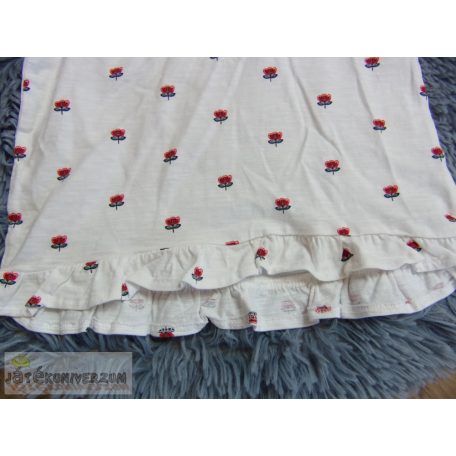 Next tulipán mintás fodros felső tunika 4-5 éveseknek (110cm)