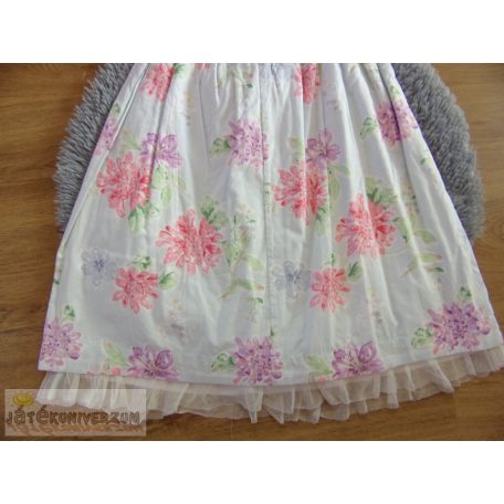 Next virág mintás ruha 4-5 éveseknek (110cm)